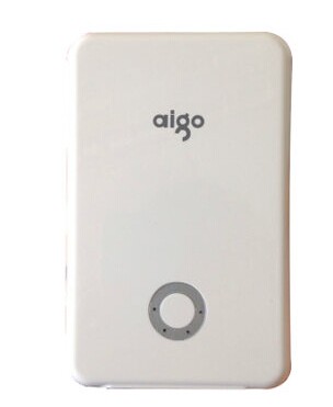 aigo K10移动电源 USB双接口 充电宝 10000毫安手机平板通用正品