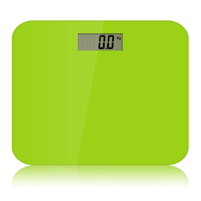 SACA世嘉电子秤健康管理称人体秤体重秤包邮钢化玻璃秤减肥监控秤