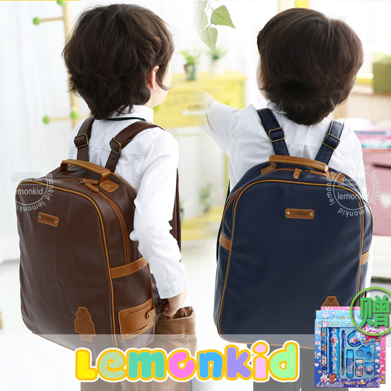 韩国1-3年级小学生书包儿童防水双肩背包男童幼儿园书包宝宝包包