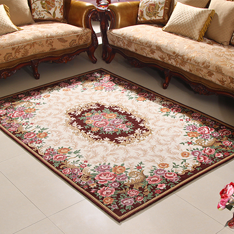 欧式地毯客厅茶几毯沙发大地毯现代简约卧室床边毯榻榻米地毯满铺