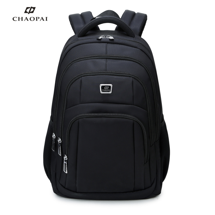 CP/朝派男士背包商务旅行双肩包15.6寸笔记本电脑包 中大学生书包