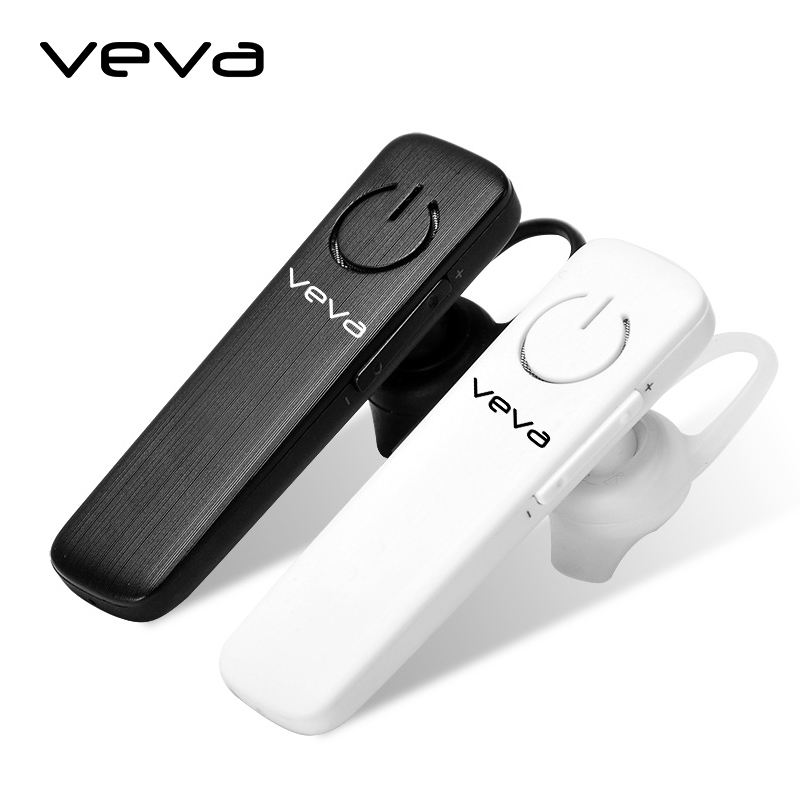 VEVA E12蓝牙耳机4.0 挂耳式智能无线车载 支持音乐来电报号语音