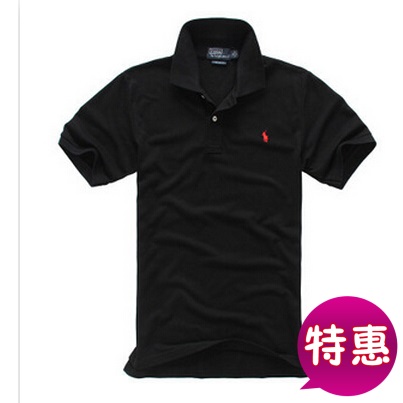 2015夏季新款高档棉料男士透气短袖polo衫纯色休闲T恤
