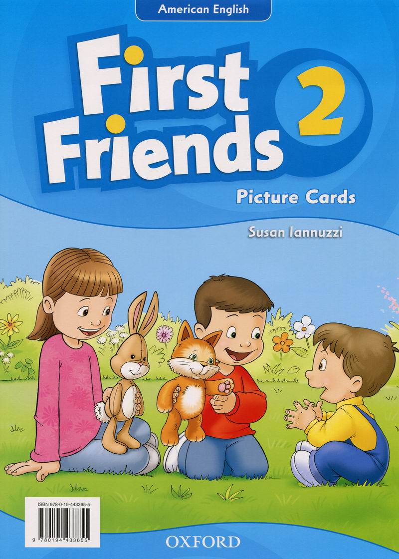原版原版牛津幼儿美式英语教材American First Friends 2 卡片