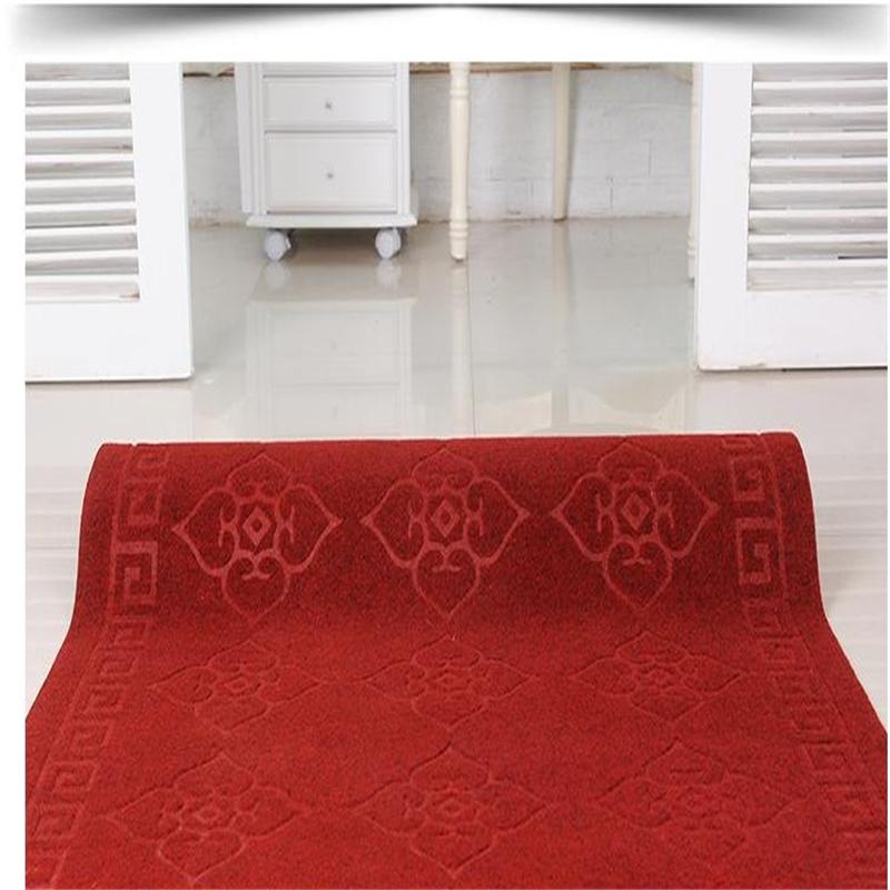 定制可裁剪走廊绒面地毯 pvc防滑脚垫 门厅玄关地毯 地垫