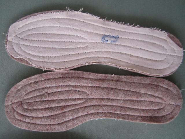 80年代生产老货毛毡鞋垫  冬季保暖鞋垫