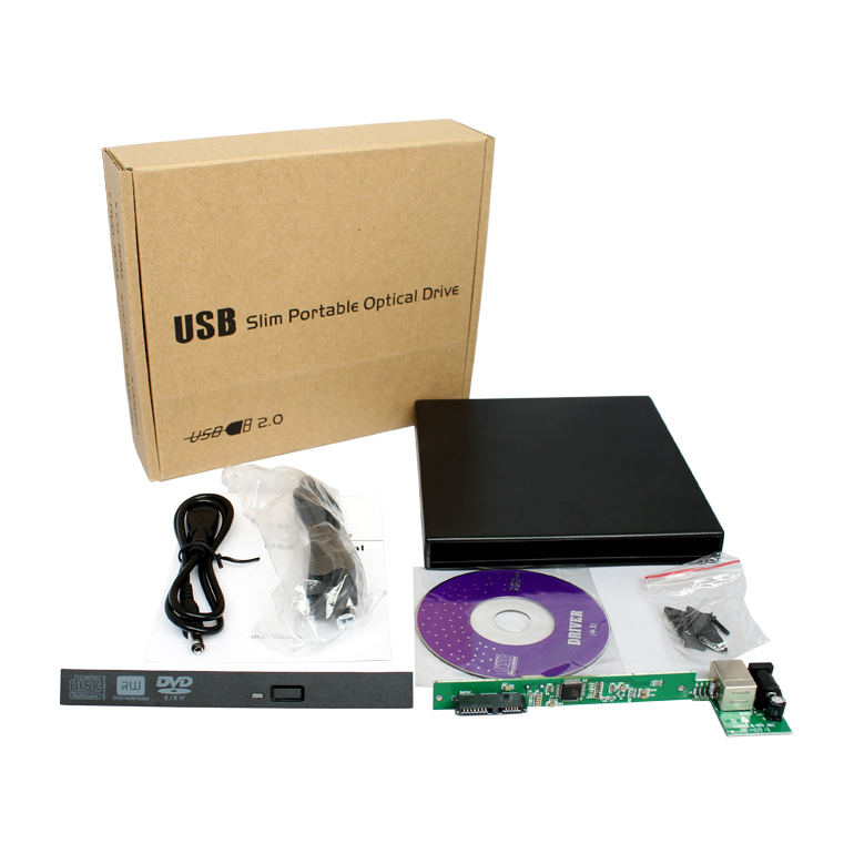 CyberSLIM 笔记本光驱盒光驱套件SATA外置光驱盒 12.7MM USB2.0