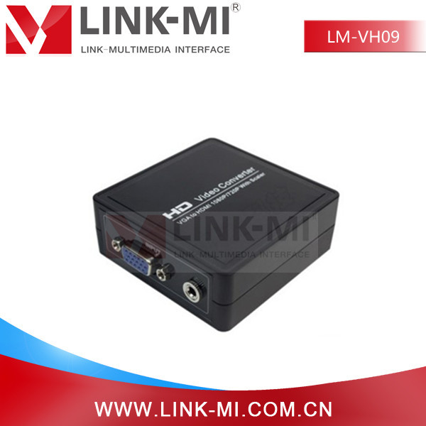 LINK-MI VGA转HDMI  转换器 接口高清转换器 带音频 高清输出电视