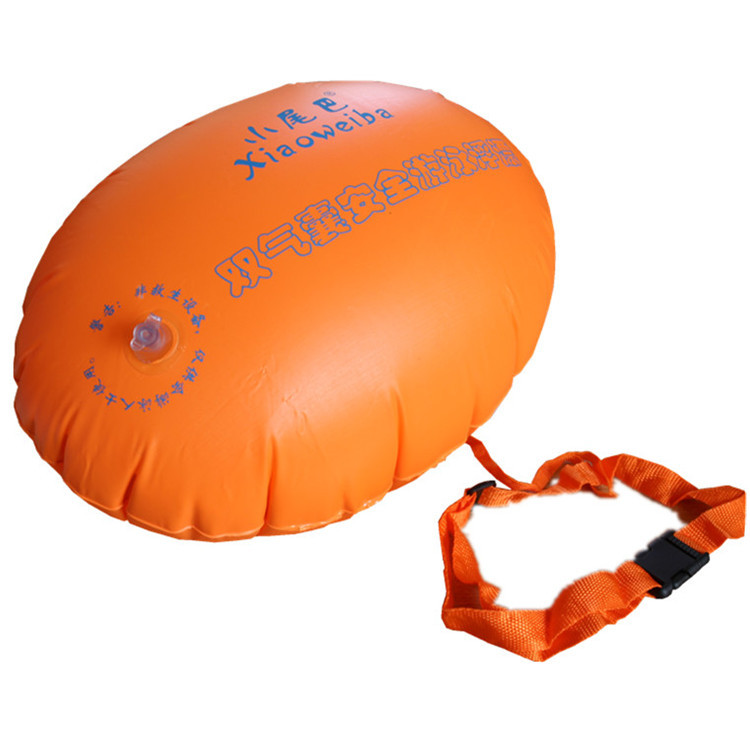 加大儿童双气囊安全加厚环保PVC游泳浮包充气漂浮球游泳辅助用品