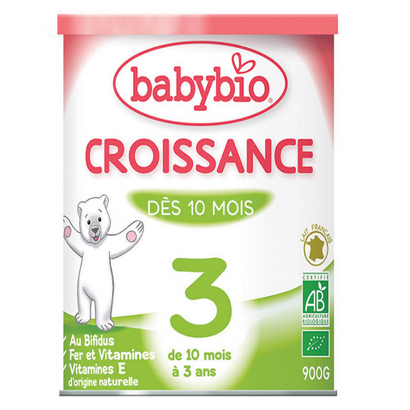 法国直邮 法国邮政 法国Babybio伴宝乐3段/三阶段有机奶粉1-3岁