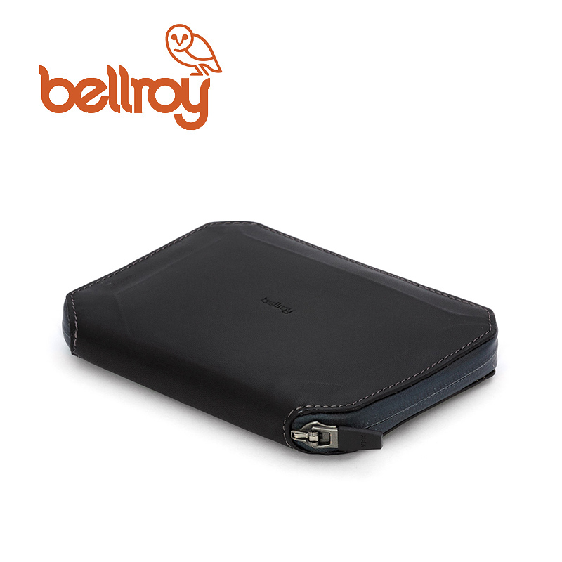 Bellroy澳洲 elemenet travel 防水牛皮短款男钱包手机包