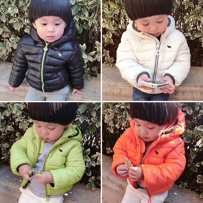 宝宝冬装1-2-3-4-5岁男女小童可爱加厚棉衣羽绒棉棉袄保暖外套潮