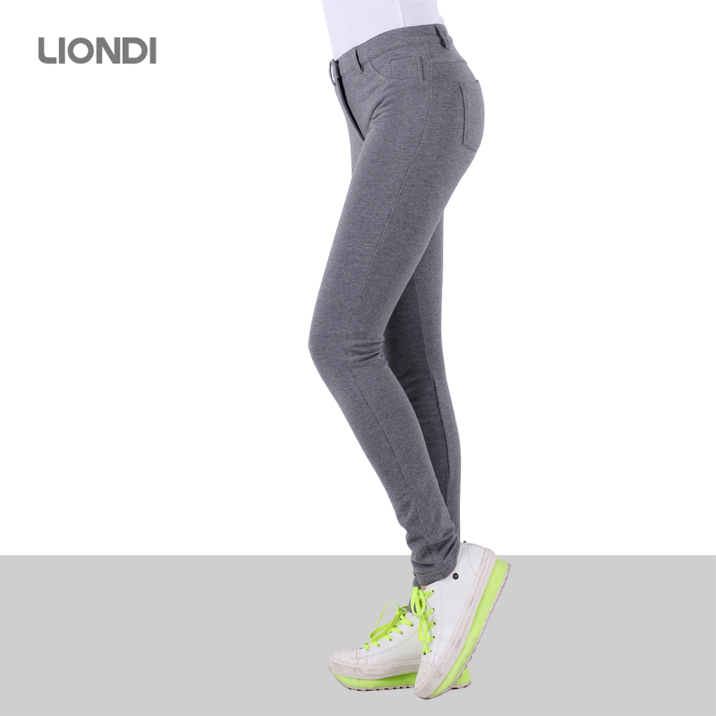 LIONDI2015新款韩版休闲运动裤 修身显瘦有弹力