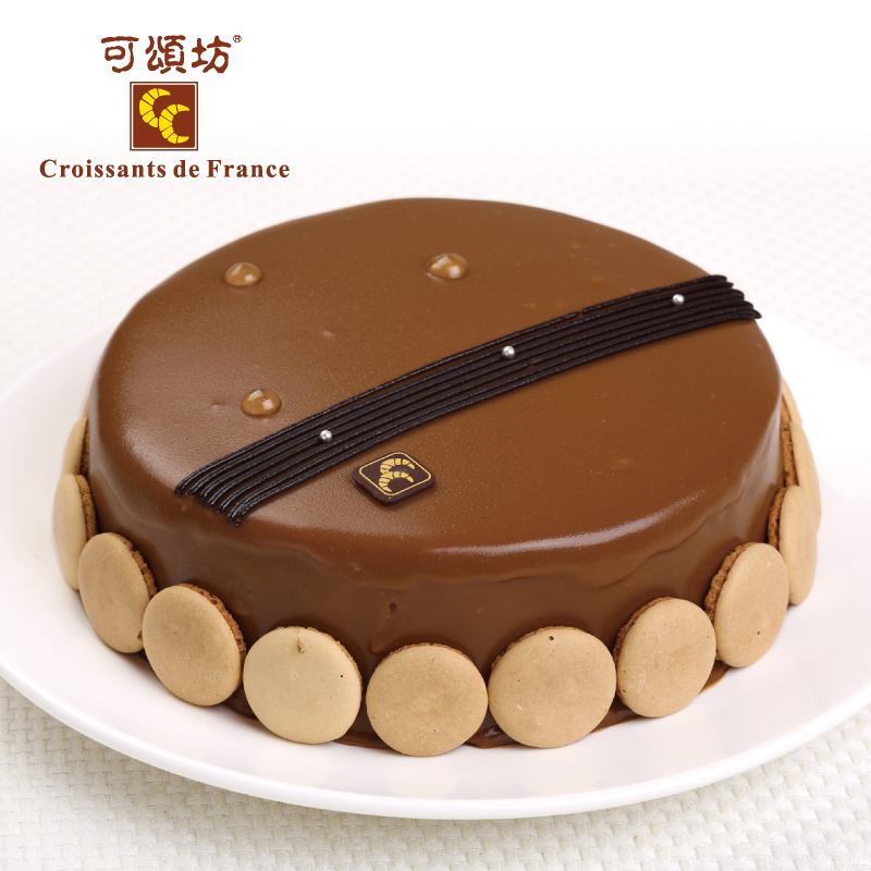 可颂坊香蕉沙哈蛋糕 生日蛋糕 巧克力蛋糕 深圳上海预定同城速递