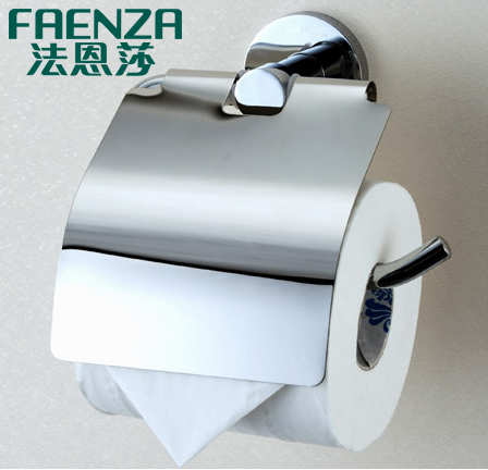 卫生间纸巾盒厕纸盒 浴室全铜纸巾架卷纸器 擦手纸盒厕所纸巾筒