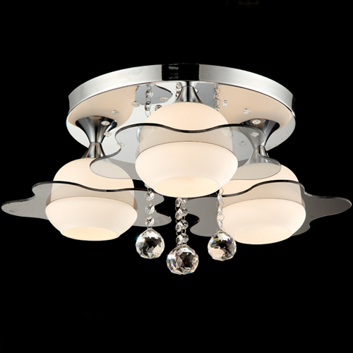 包邮施普旺斯2015现代简约水晶灯吊灯客厅卧室餐厅灯具调光吸顶灯