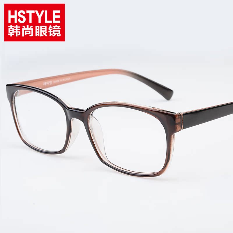 新款韩国超轻鼻托tr90眼镜框 近视女款 板材眼镜架男眼睛框大G011