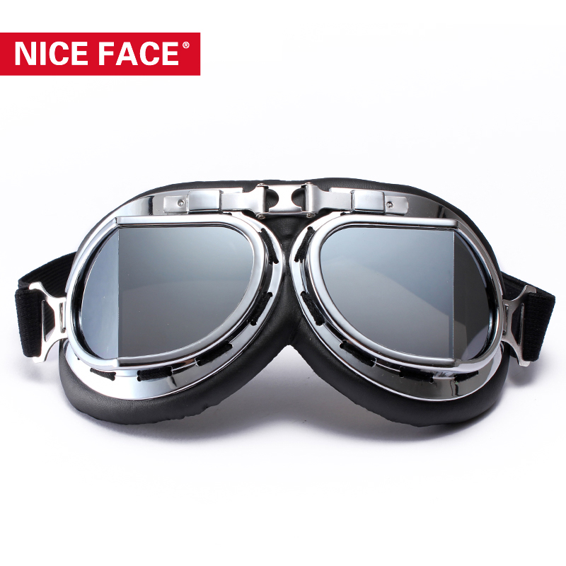NICE FACE时尚哈雷太子护目镜眼镜 防风 防尘骑行户外摩托车风镜