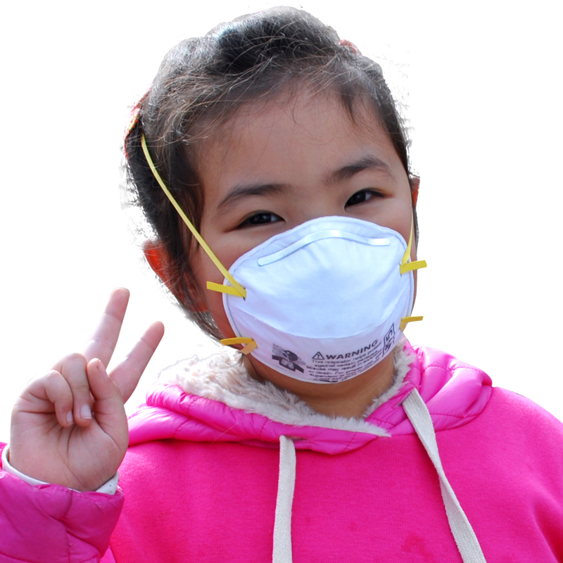 3M儿童口罩 防PM2.5防雾霾 防尘口罩 N95级8110S口罩5只装