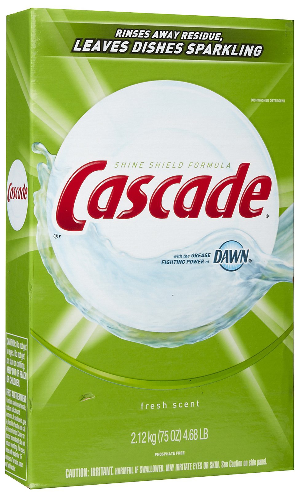 美国进口保洁 cascade 凯斯特特效自动洗碗机粉原味1.7KG