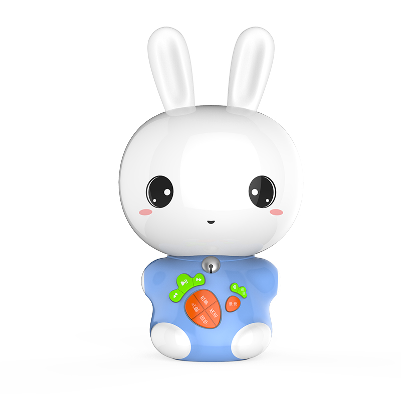 遥蓝C1兔宝宝蓝牙早教故事机可充电下载宝宝音乐玩具0-3-6周岁