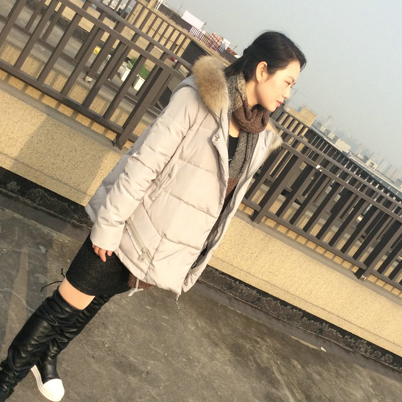 2015新款冬季韩版女装连帽修身棉衣