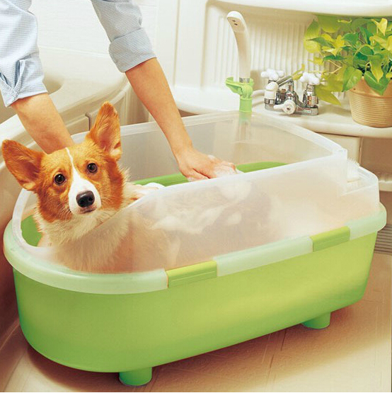爱丽思宠物浴盆BO-800E中大型犬狗狗猫咪洗澡大盆环保树脂狗浴盆0