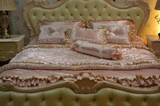 爆款欧式法式高档婚庆多件套床品 床上用品别墅样板房1.8米特价