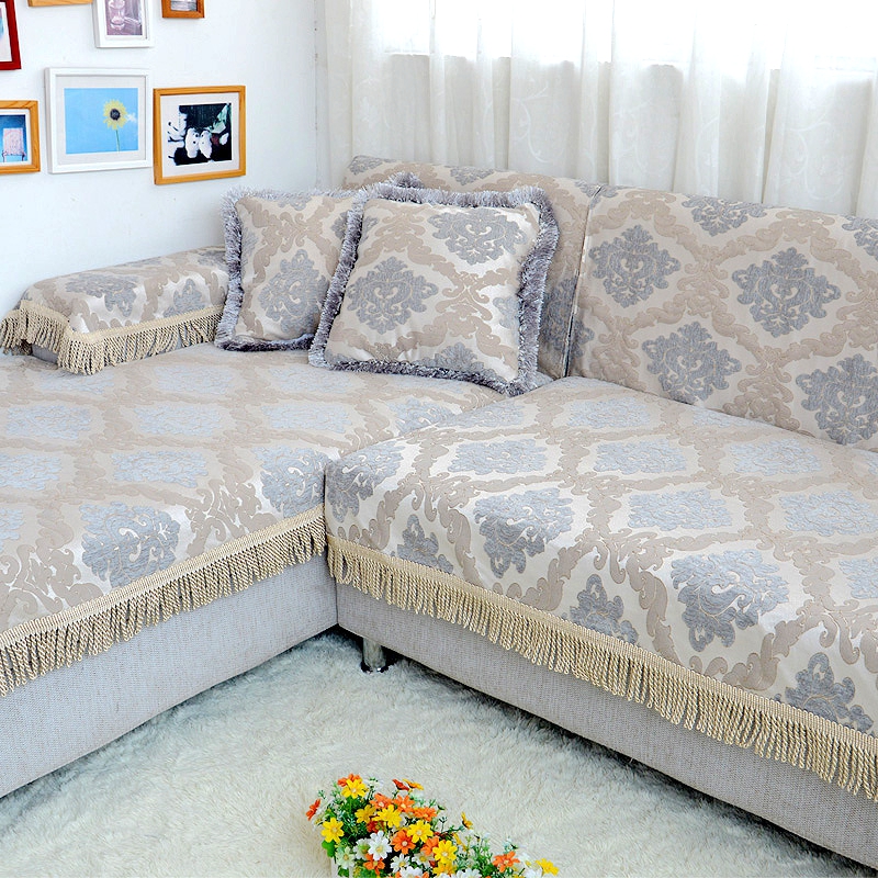 欧式大马士古典高档雪尼尔沙发套沙发巾全盖沙发罩沙发垫定做特价