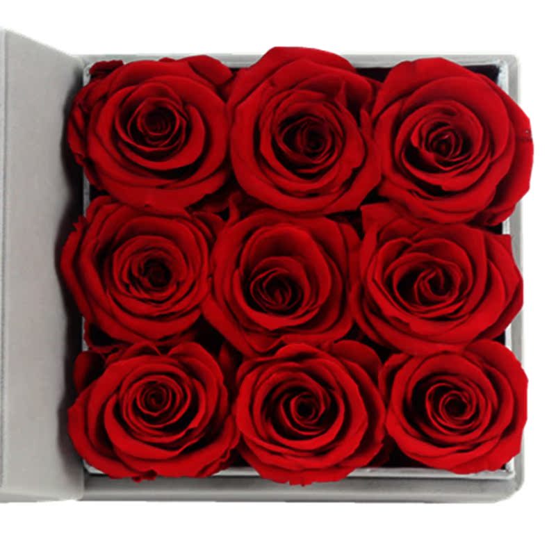挚爱roseonly永生花玫瑰进口红玫瑰花永生礼盒全国速递送爱人求婚
