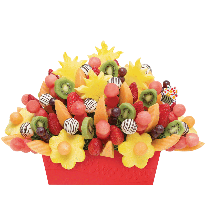 爱蒂宝Edible臻享夏威夷水果花束鲜花水果篮生日商务聚会派对礼物