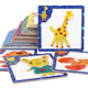宝宝婴儿幼儿园早教益智磁性动物木制儿童拼图玩具1-2-3-4-5-6岁