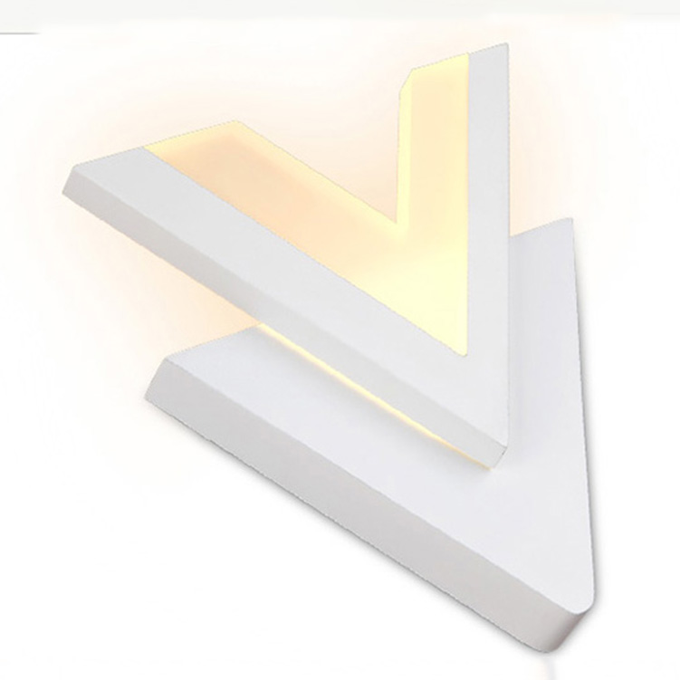 现代简约亚克力壁灯LED创意壁灯V字壁灯