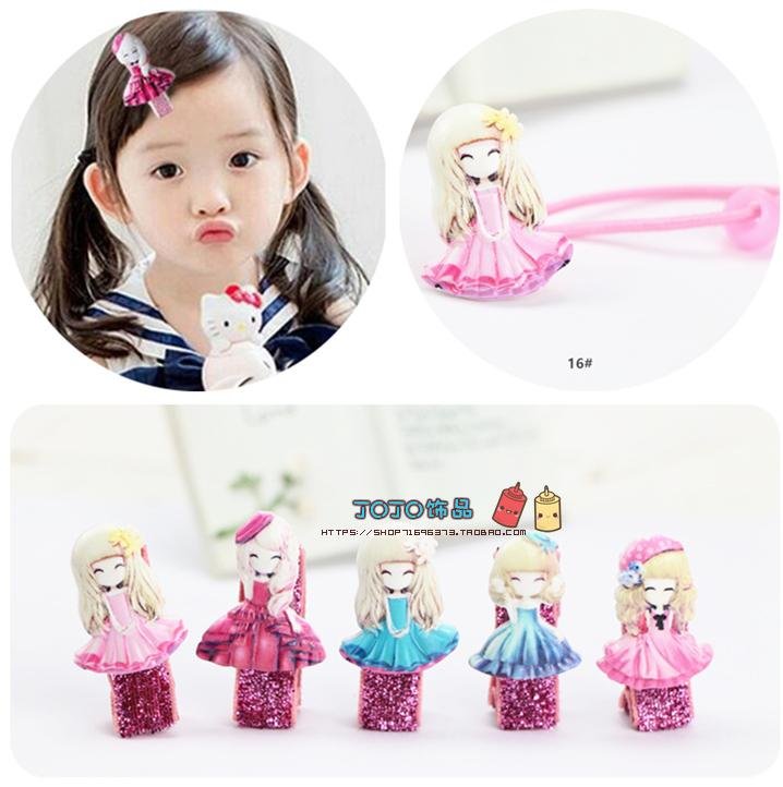 韩国儿童发夹发饰品宝宝发夹卡子婴儿卡通小女孩发夹女童头饰品