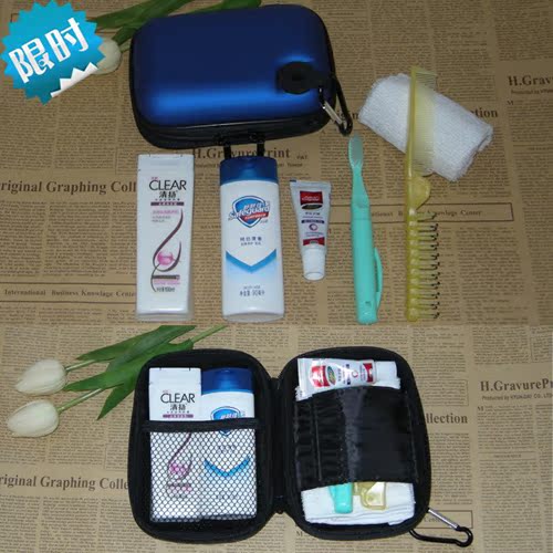 旅行套装洗漱包男女洗澡用品分装EVA盒便携浴包防水收纳袋相机包