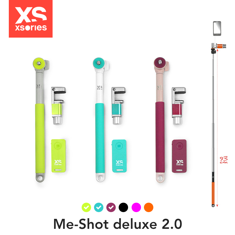 法国XSories Me-Shot Deluxe安卓苹果手机自拍杆蓝牙遥控自拍神器