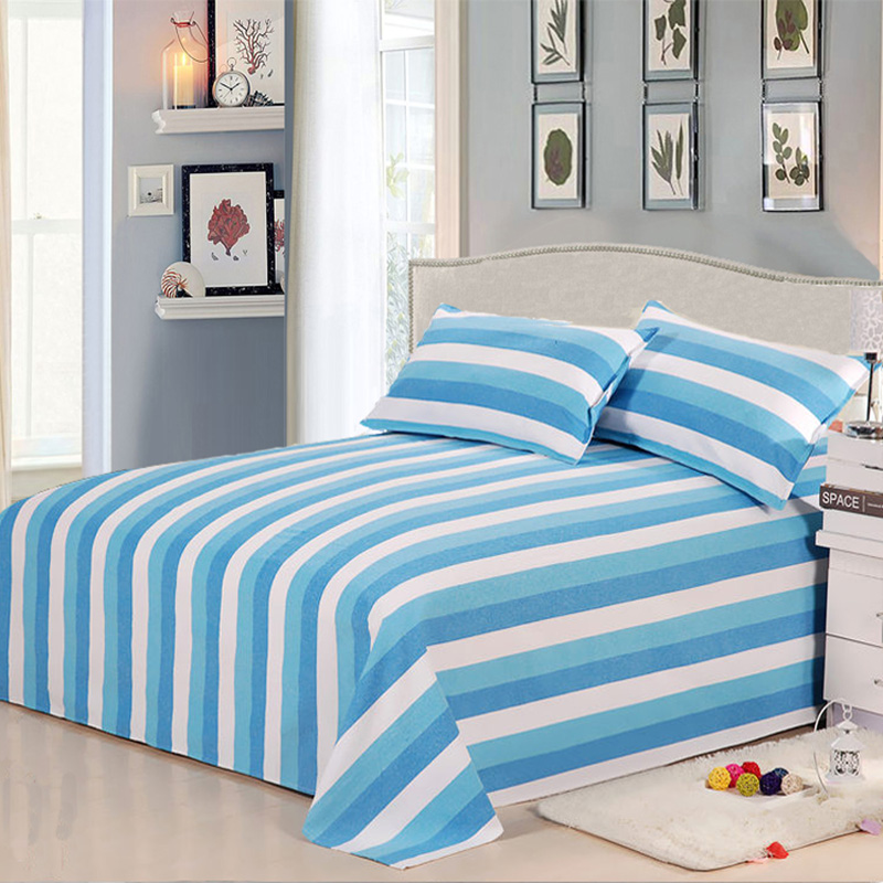 手工老粗布床单纯棉老粗布双人床单 加厚整幅2*2.3米特价包邮