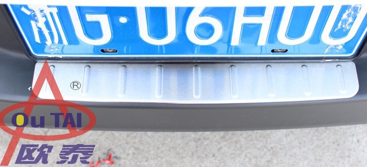 14款JEEP吉普自由光后护板 2014款新自由光专用不锈钢后杠装饰板