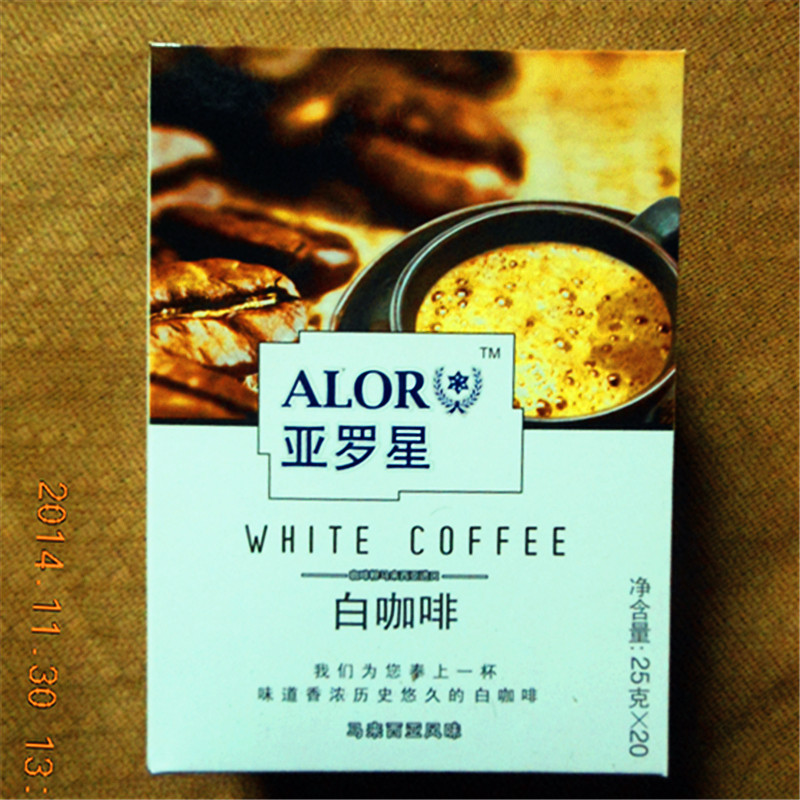 大马风马来西亚进口亚罗星原味三合一白咖啡特价清仓35元满百包邮
