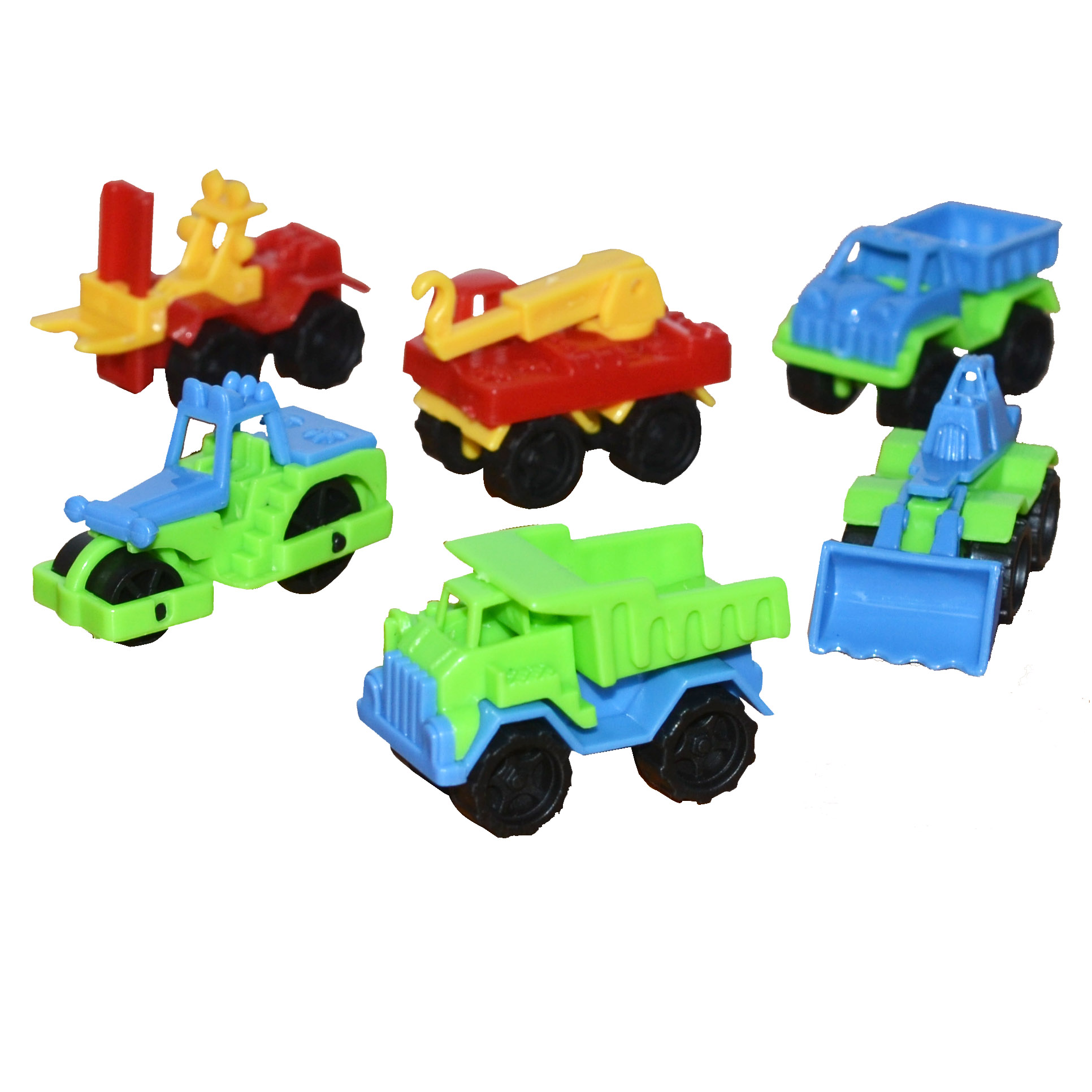 儿童益智拼装积木工程车玩具男孩3-6周岁创意拼插 塑料小颗粒汽车