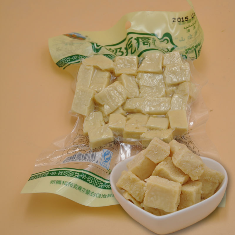 新疆特产赛尔山奶疙瘩密封包装无添加85g天然奶酪儿童零食手工做