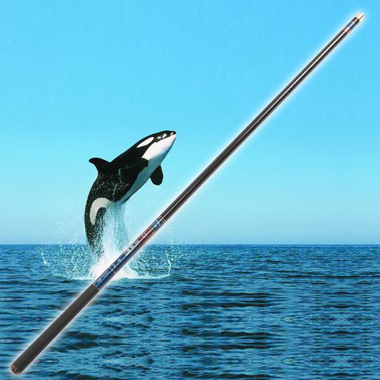 虎鲸大物 高碳布超高强度鲤竿4.5/5.4/6.3米鱼竿钓竿乐鲨钓具