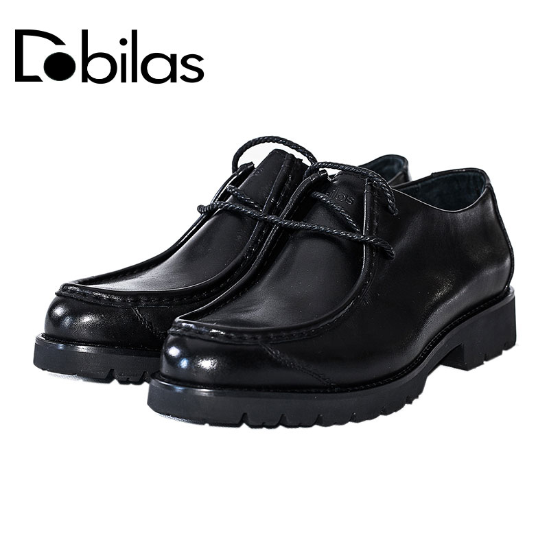 DBILAS2015 春季新款男士休闲皮鞋真皮商务皮鞋商场同款