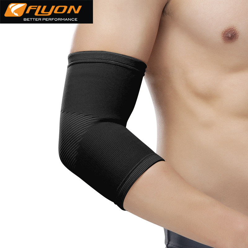 FLYON运动护肘 男女透气超薄夏季羽毛球篮球网球运动护臂护具