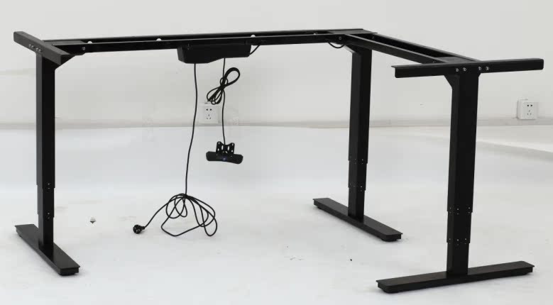 新品推荐经理桌 升降办公桌 电动升降电脑桌(不带桌面）