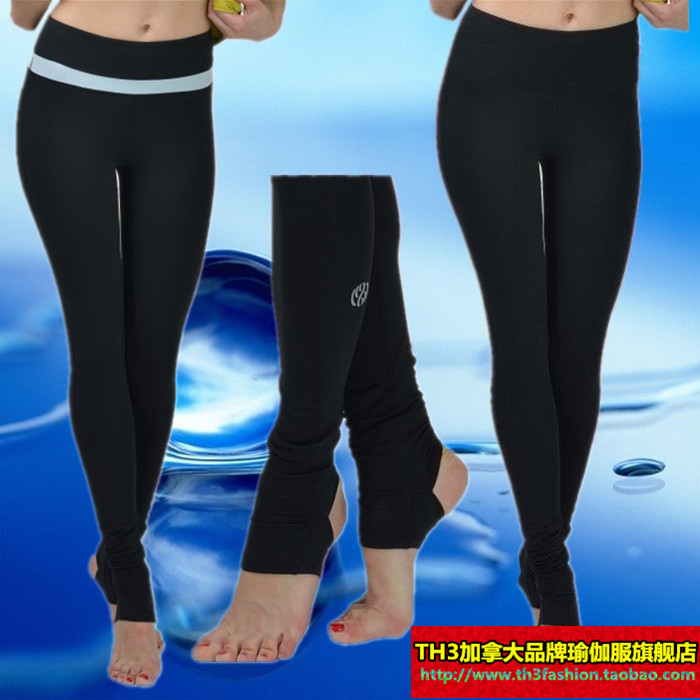 TH3瑜伽裤 女 紧身 长裤 显瘦踩脚高腰运动裤透气弹力健身裤大码