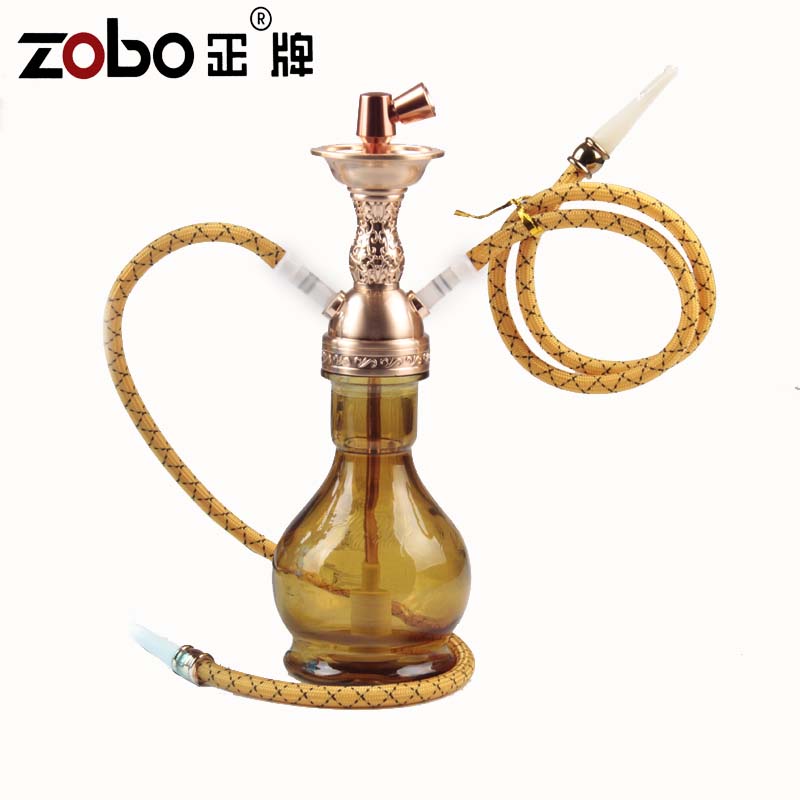 正牌ZOBO水烟斗水烟壶双重循环过滤水烟嘴全套水烟袋 阿拉伯包邮