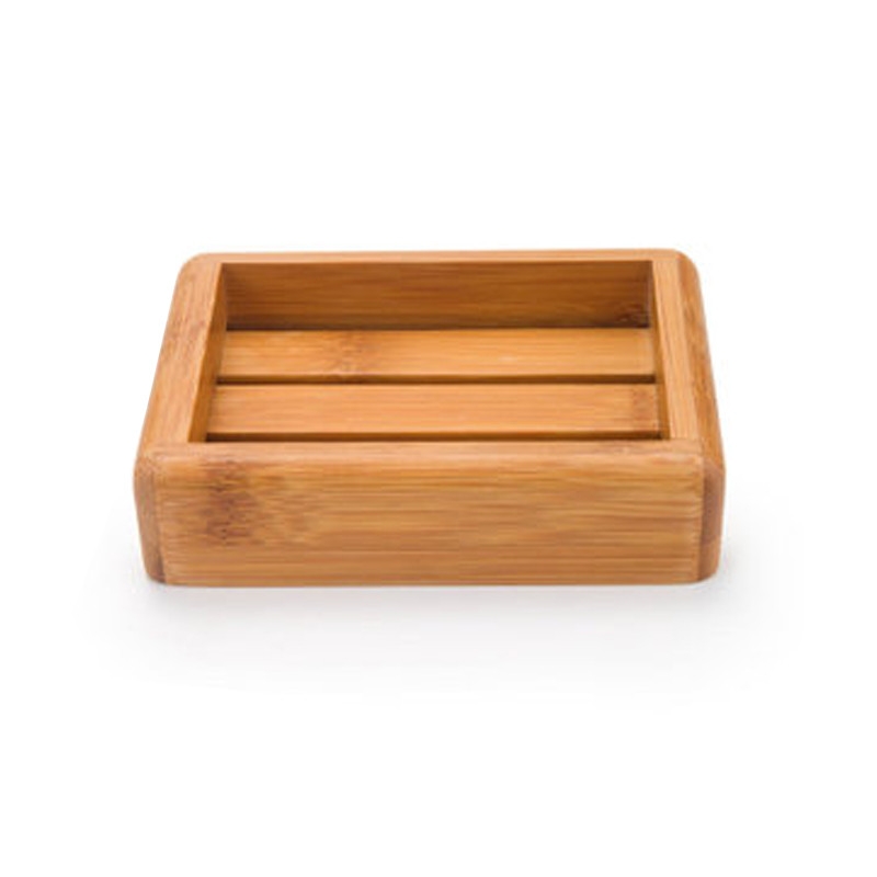 竹设 新款竹制肥皂盒创意天然皂盒 日式手工皂盒 宜家家居