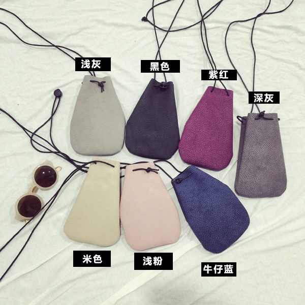 韩国潮流新款可爱斜跨包挂脖手机包mini手机袋女学生零钱包小包包