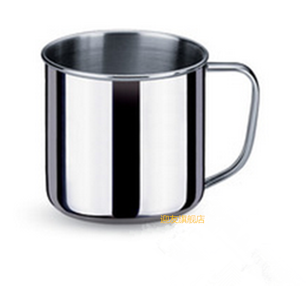 高档无磁不锈钢水杯7cm 幼儿园专用水杯 不锈钢水杯口杯茶杯